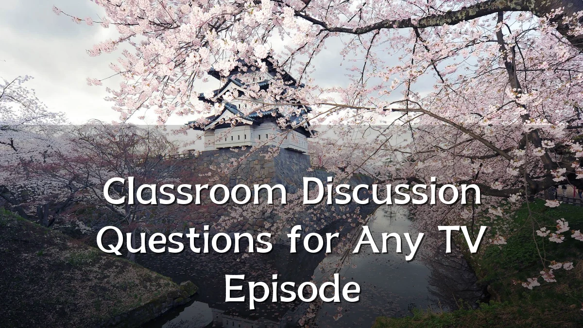 Classroom Discussion Questions for Any TV Episode