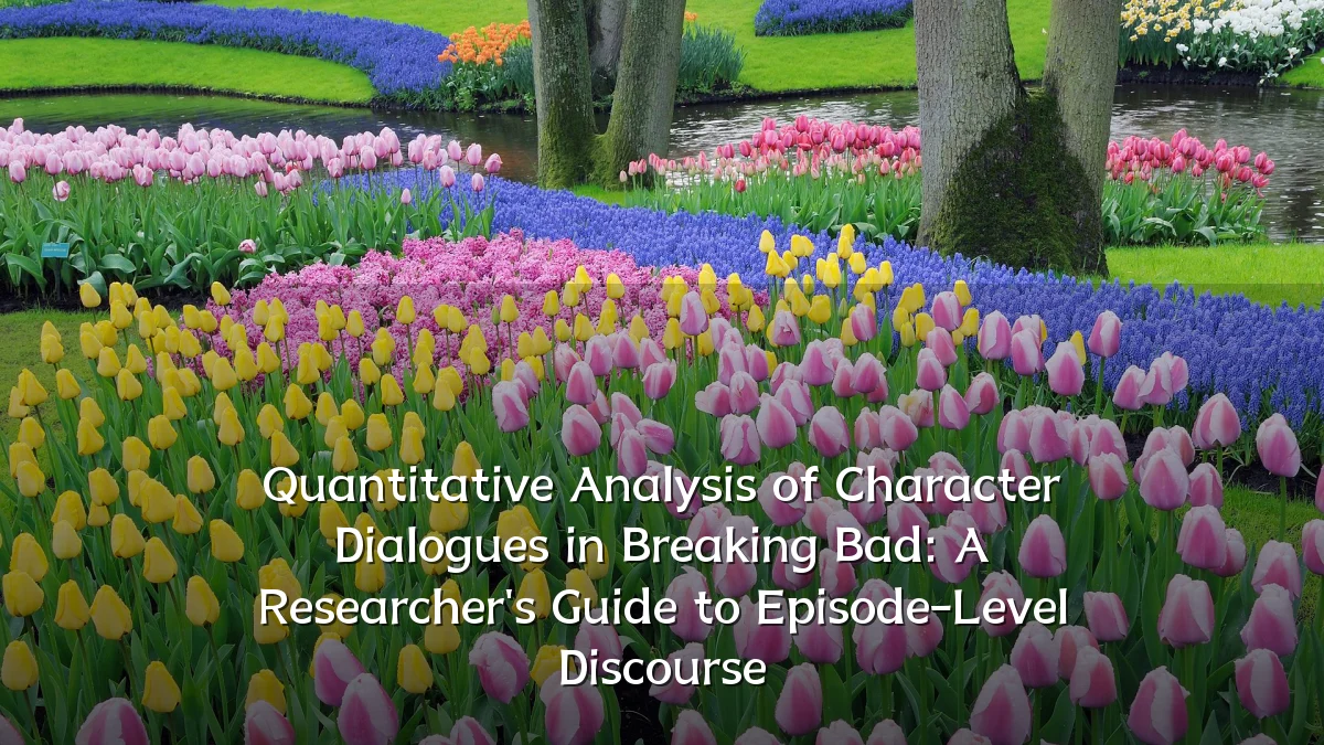 Quantitative Analysis of Character Dialogues in Breaking Bad: A Researcher's Guide to Episode-Level Discourse