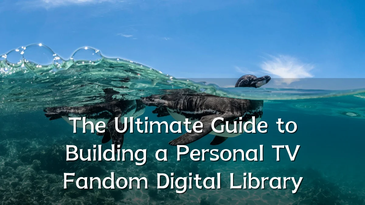 The Ultimate Guide to Building a Personal TV Fandom Digital Library