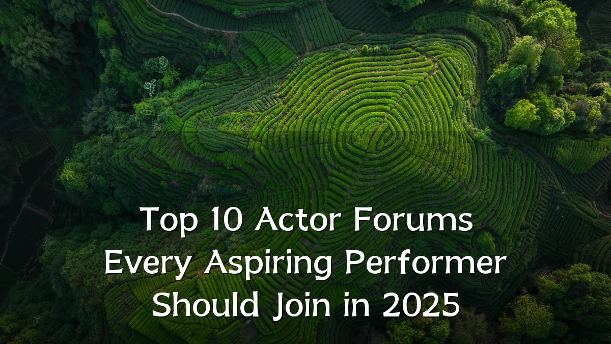 Top 10 Actor Forums Every Aspiring Performer Should Join in 2025
