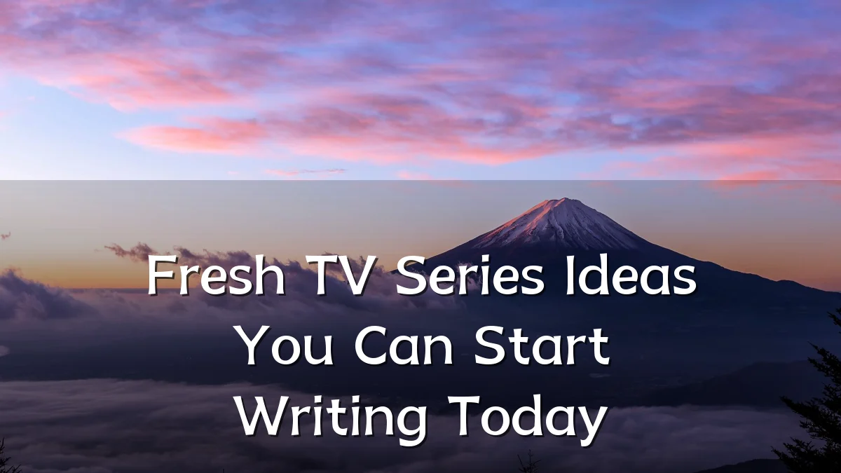 Fresh TV Series Ideas You Can Start Writing Today