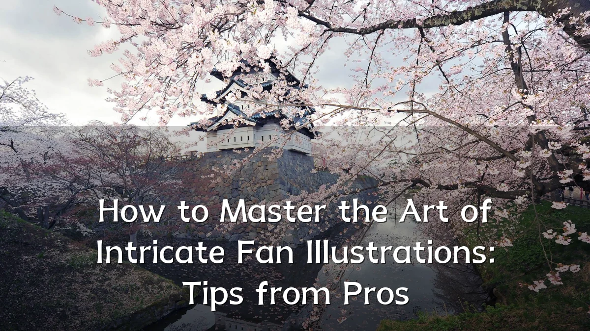 How to Master the Art of Intricate Fan Illustrations: Tips from Pros