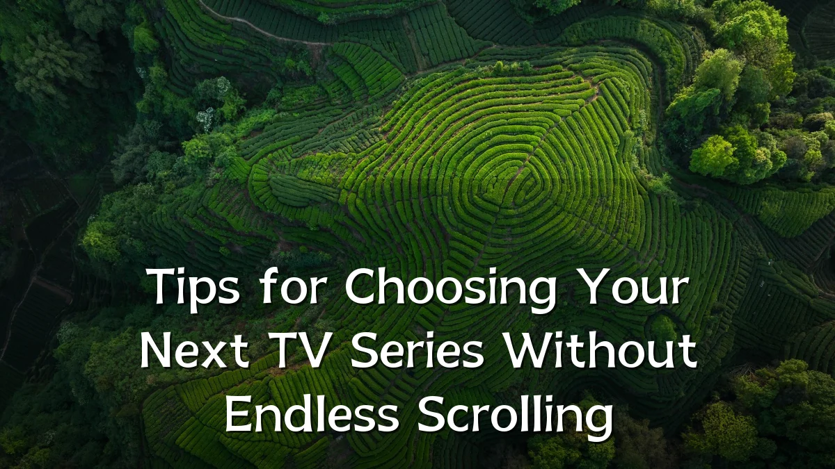 Tips for Choosing Your Next TV Series Without Endless Scrolling