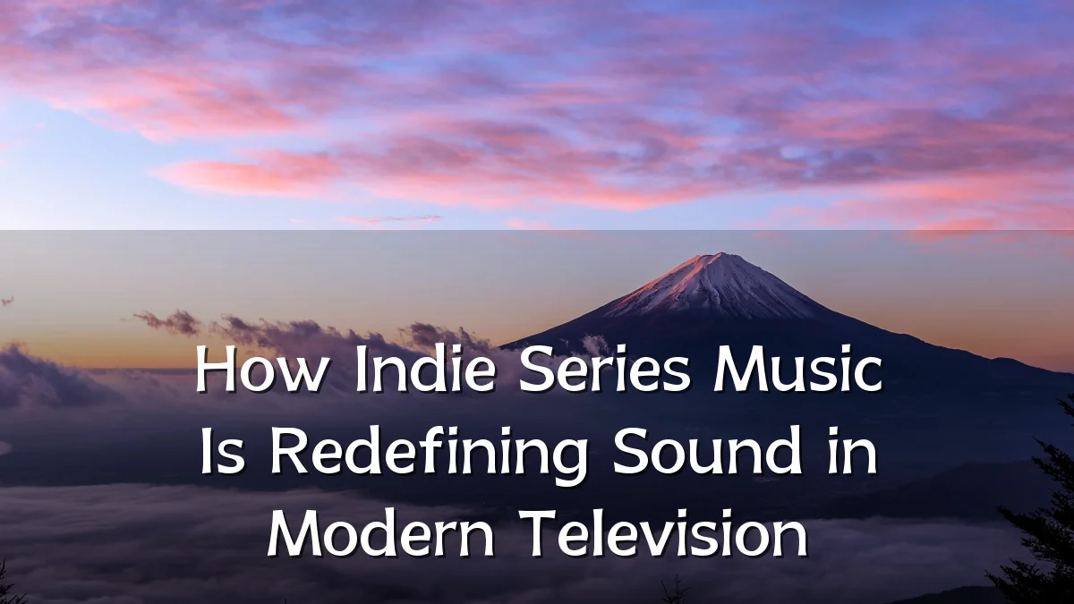 How Indie Series Music Is Redefining Sound in Modern Television